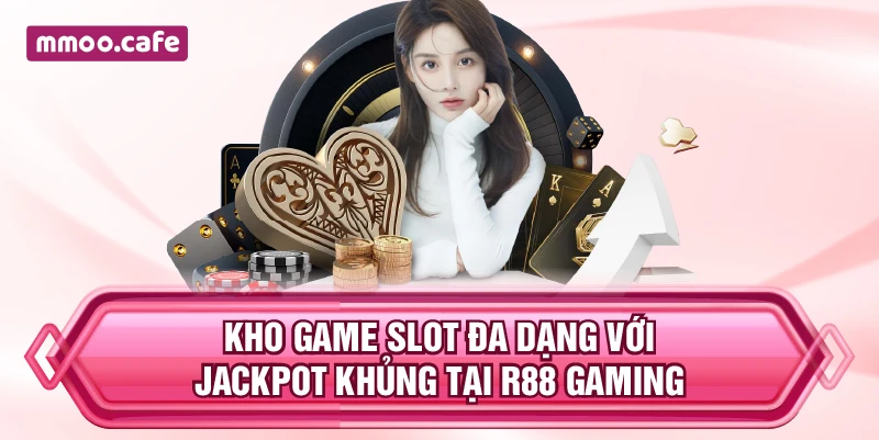 Kho game slot đa dạng với jackpot khủng tại R88 Gaming